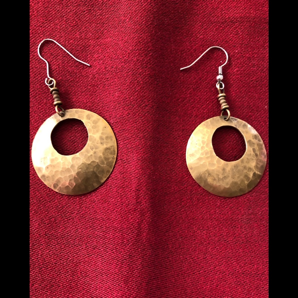 ✨African Brass Round Shape Earrings
